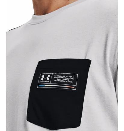 Футболка чоловіча Under Armour T-Shirt Pocket White 1370516-014