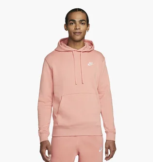 Худи унисекс Nike Sportswear Club Fleece Pink BV2654-824