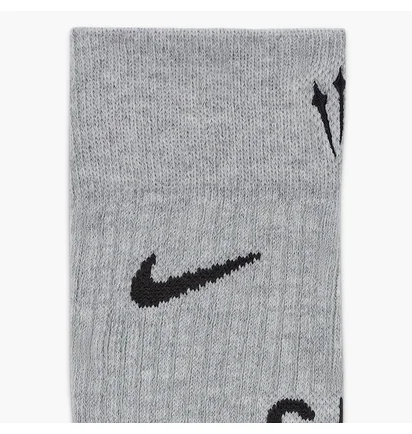 Шкарпетки унісекс Nike Nocta Grey (3 пари) DD9240-902