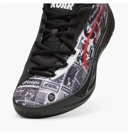 Кросівки чоловічі Puma All-Pro Nitro™ Media Day Basketball Shoes Black/Blue 310395-01