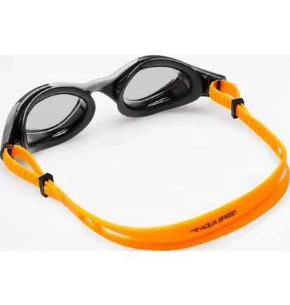 Окуляри для плавання унісекс Aqua Speed Aquilo Black/Orange 728-75