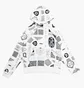 Худи мужское Air Jordan M Ess Aop Flc Po White HM7254-133