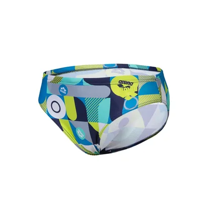 Плавки детские Arena Wallpaper Swim Briefs Multi 009096-750