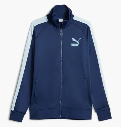 Олімпійка чоловіча Puma T7 Iconic Track Jacket Blue 539484-15