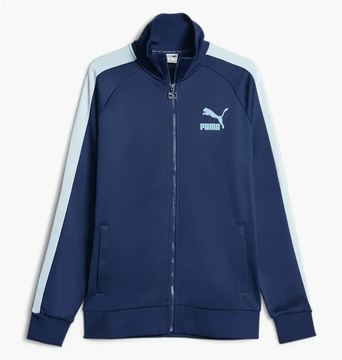 Олімпійка чоловіча Puma T7 Iconic Track Jacket Blue 539484-15