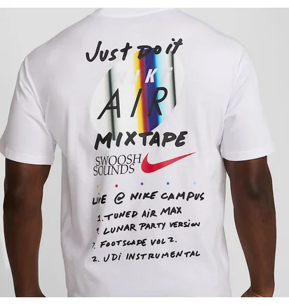 Футболка унісекс Nike M90 Mixtape White HJ0604-100