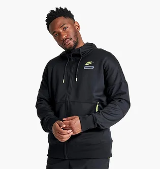 Худи мужское Nike Sportswear Air Max Futura Full-Zip Hoodie Black Fb1435-010