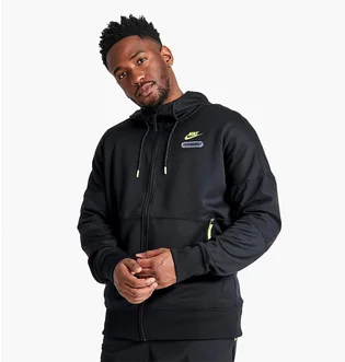 Худи мужское Nike Sportswear Air Max Futura Full-Zip Hoodie Black Fb1435-010