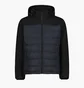 Куртка мужская CMP Zip Hood Feel Warm Black/Blue 34K0147-42UU