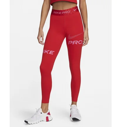 Легінси жіночі Nike Pro Dri-Fit Training Tights Red Dx0080-657