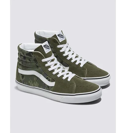 Кеди унісекс Vans Sk8-Hi Green/Camo VN0007NSBGK
