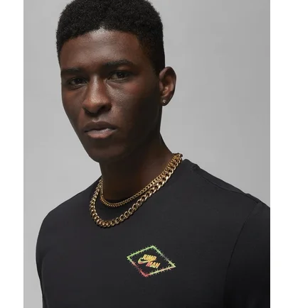 Футболка мужская Air Jordan Flight Mvp Barbed Wire Graphic T-Shirt Black Dv1443-010