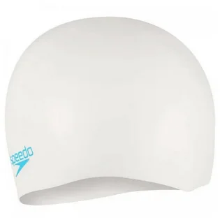 Шапочка для плавання дитяча Speedo Plain Moud Silc Cap Jf/Jm/Ju White 8-7099017621