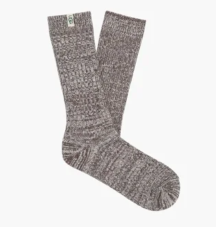 Шкарпетки жіночі UGG Rib Knit Slouchy Grey 190108143591