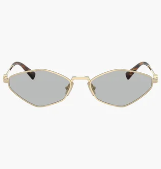 Сонцезахисні окуляри жіночі MIU MIU Grey/Gold 56ZS-ZVN50K-56