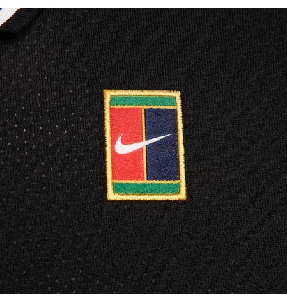Поло мужское Nike Court Heritage Black FQ2101-010