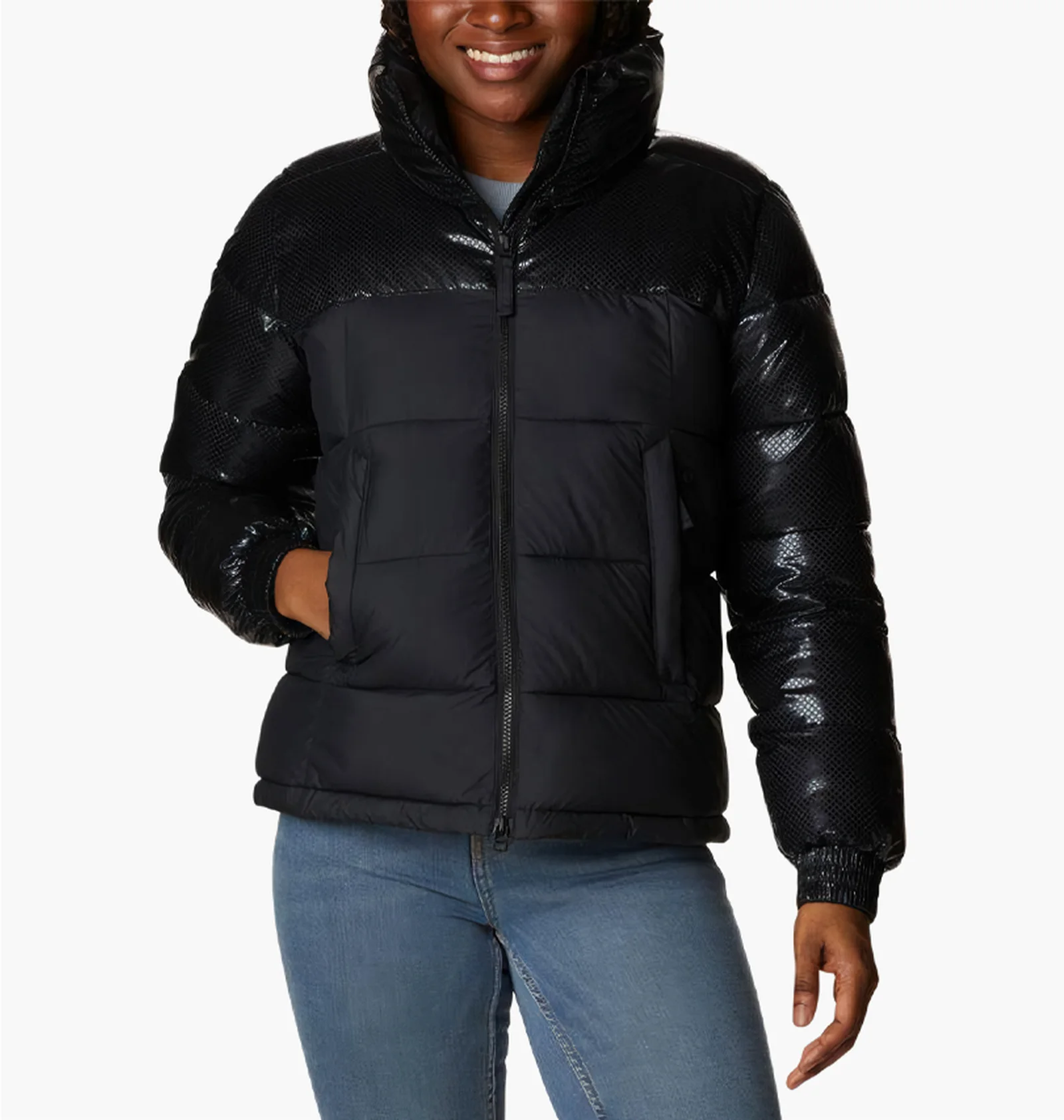 ᐉ Пуховик женский Columbia Omni Heat Black WL7768-010 - купить в