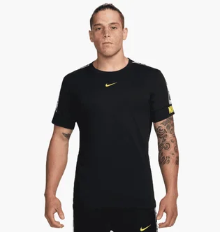 Футболка мужская Nike Sportswear Repeat Tee Black HQ1205-011