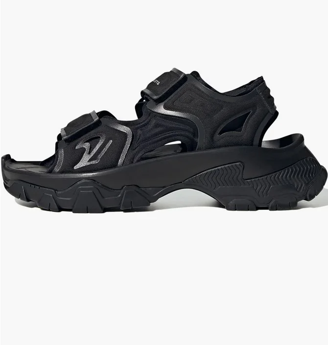 Сандали женские Adidas By Stella Mccartney Hika Outdoor Sandals Black IE3540