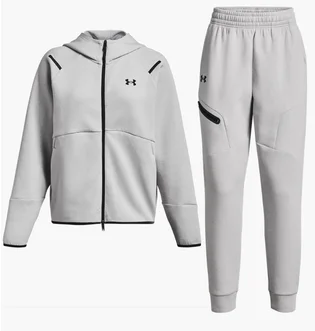 Спортивний костюм жіночий Under Armour Unstoppable Flc Grey 1379842-011__1379846-011