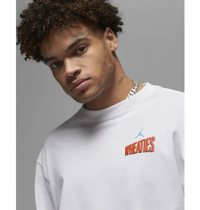 Свитшот мужской Air Jordan Flight Mvp 85 L/S Tee White Dv8428-100