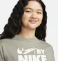 Футболка женская Nike T-Shirt Sportswear Grey FZ4635-053