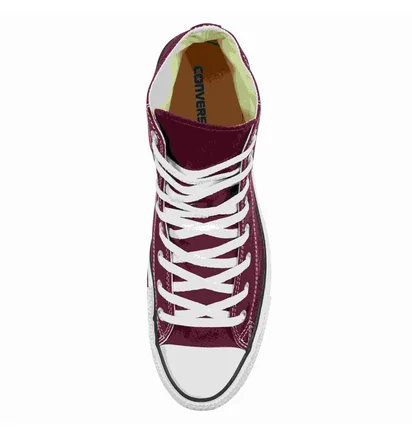 Кеди унісекс Converse All Star Hi Maroon M9613C