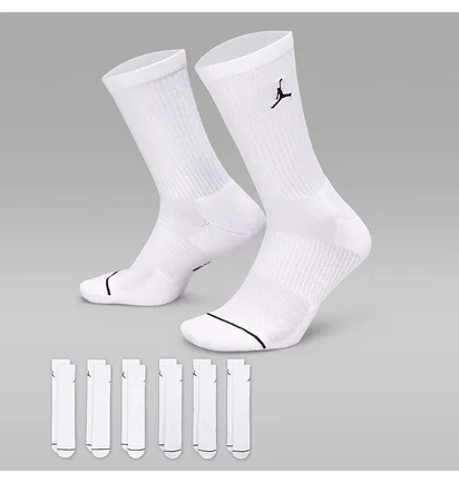 Шкарпетки Air Jordan Ed Cush Ply (6 пар) White HV6228-100