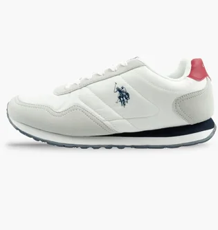 Кроссовки мужские U.S. Polo Assn Joy White JOY001M-FS1-WHI-RED01