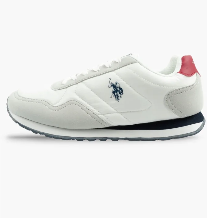 Кроссовки мужские U.S. Polo Assn Joy White JOY001M-FS1-WHI-RED01