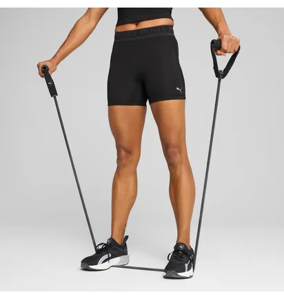 Шорты женские Puma Lace High-Waisted 5 Short Tights Black 526784-01