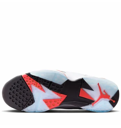 Кроссовки мужские Air Jordan 7 Retro White Infrared White CU9307-160