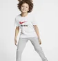 Футболка детская Nike B Nsw Tee Jdi Swoosh White AR5249-100