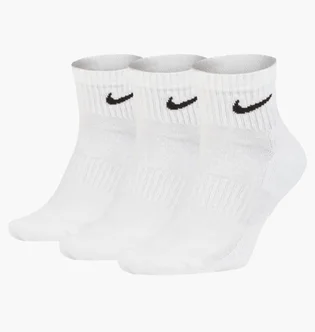 Шкарпетки унісекс Nike U Nk Everyday Cush Ankle (3 пари, утеплені) White SX7667-100