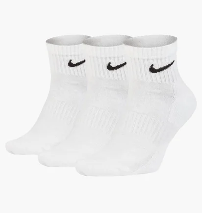 Шкарпетки унісекс Nike U Nk Everyday Cush Ankle (3 пари, утеплені) White SX7667-100