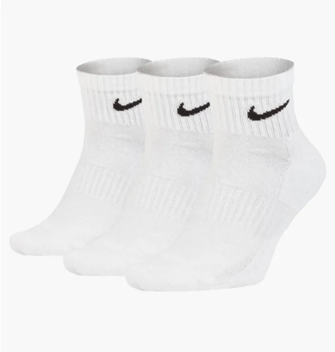 Шкарпетки унісекс Nike U Nk Everyday Cush Ankle (3 пари, утеплені) White SX7667-100