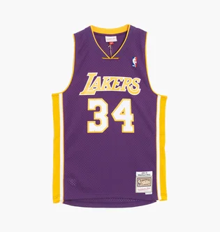 Майка чоловіча Mitchell & Ness Nba Swingman Los Angeles Lakers 99-00 Shaquille ONeal Jersey Violet SMJYGS18447-LALPURP99SON