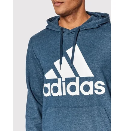 Худі чоловіче Adidas Essentials Big Logo Blue GM6965