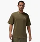 Футболка чоловіча Air Jordan Brand Snkr Ptch Ss Crew Olive FN5982-222