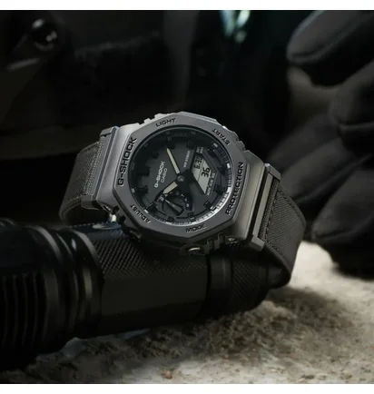 Часы мужские Casio G-Shock Cordura GA-2100BCE-1A