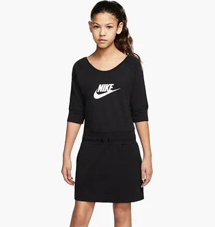 Плаття дитяче Nike Sportswear Swoosh Black CJ7433-010
