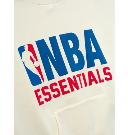 Світшот чоловічий Fear of God Essentials X Nba White 192NB256504F