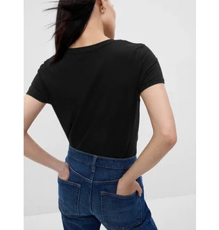 Футболка женская Gap Ss Clsc Tee Black 268820-11