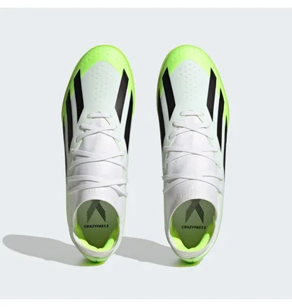 ᐉ Футзалки унисекс Adidas X Crazyfast.3 Indoor Shoes White/Green