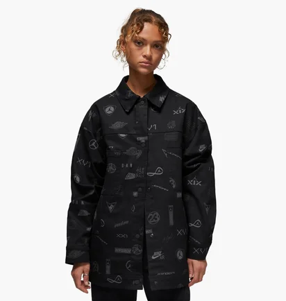 Куртка жіноча Air Jordan WomenS Trucker Jacket Black DX0384-010