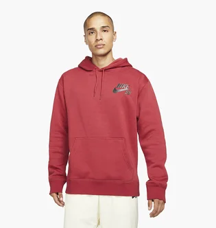 Худи унисекс Nike Sb Icon Red CW7064-690