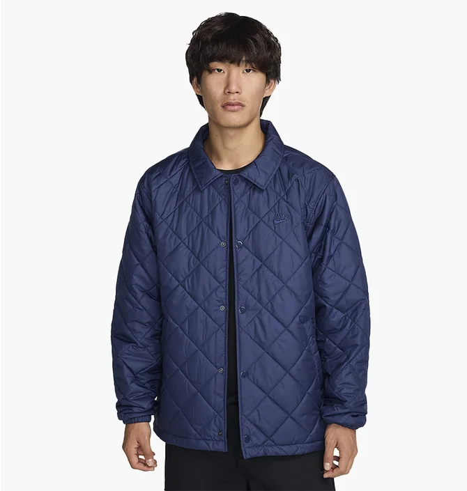 Куртка чоловіча Nike Club Lightweight Quilted Therma-Fit Insulated Blue FZ0634-410