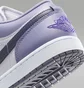 Кроссовки мужские Air Jordan 1 Low Violet/White 553558-145