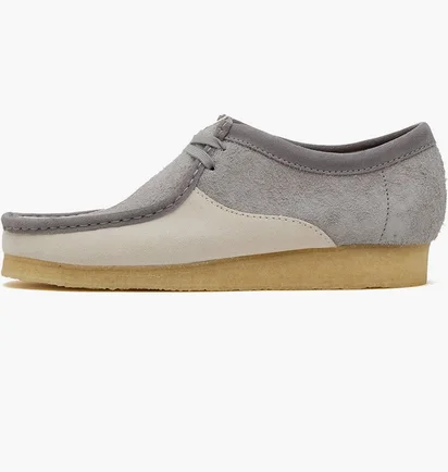 Туфлі чоловічі Clarks Originals Wallabee Grey 26176525
