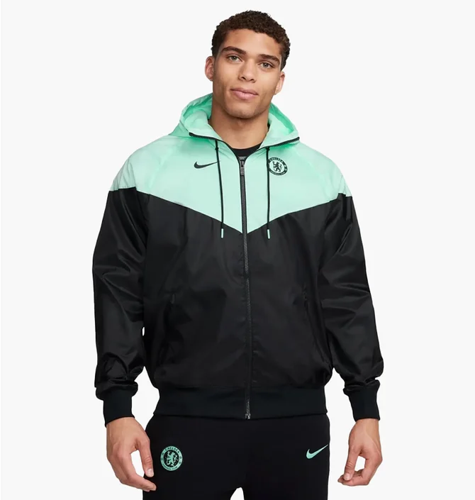 Вітровка чоловіча Nike Cfc Mnsw Spe Black/Turquoise FD8372-353